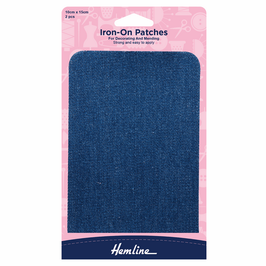 Hemline Iron on Patches