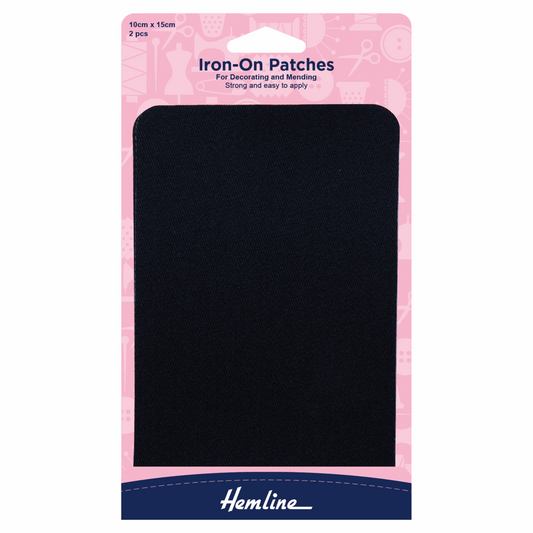 Hemline Iron on Patches