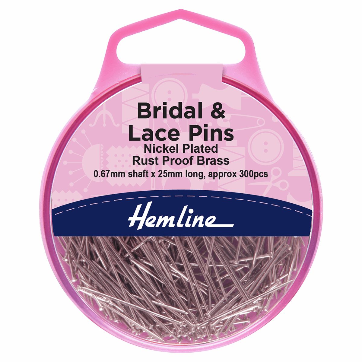 Hemline Bridal & Lace Pins