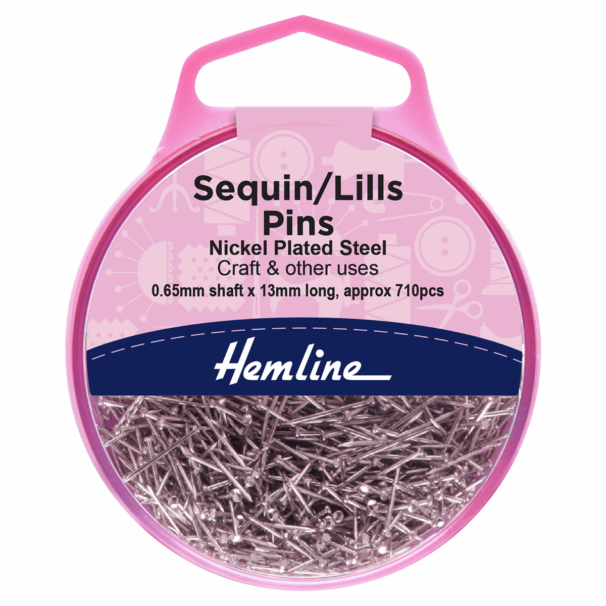 Hemline Sequin Pins