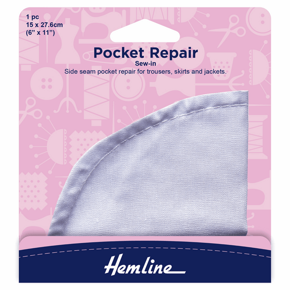 Hemline Sew In Pocket Repair