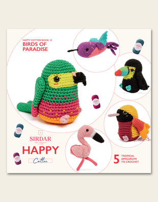 Sirdar Happy Cotton Book - Birds of Paradise