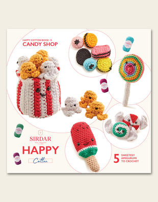 Sirdar Happy Cotton Book - Candy Shop