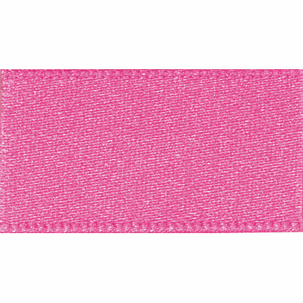 Bertie's Bows Double Faced Satin Ribbon - 15mm Hot Pink