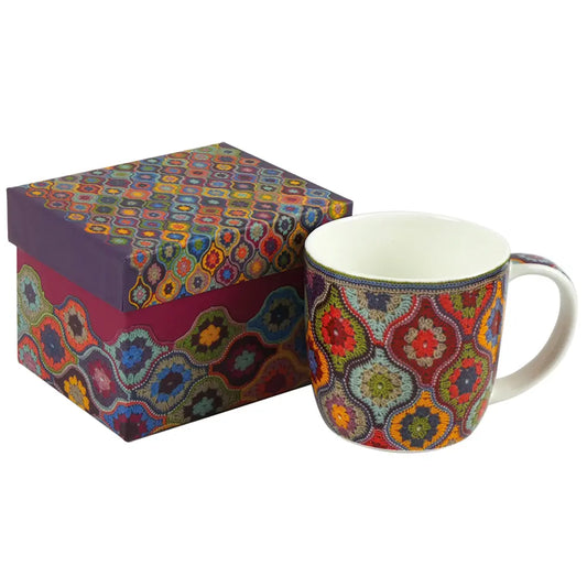 Mystical Lanterns Bone China Mug with Gift Box – Janie Crow by Emma Ball