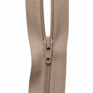 Nylon Zip by the Metre - Fawn ( sold by half metre)