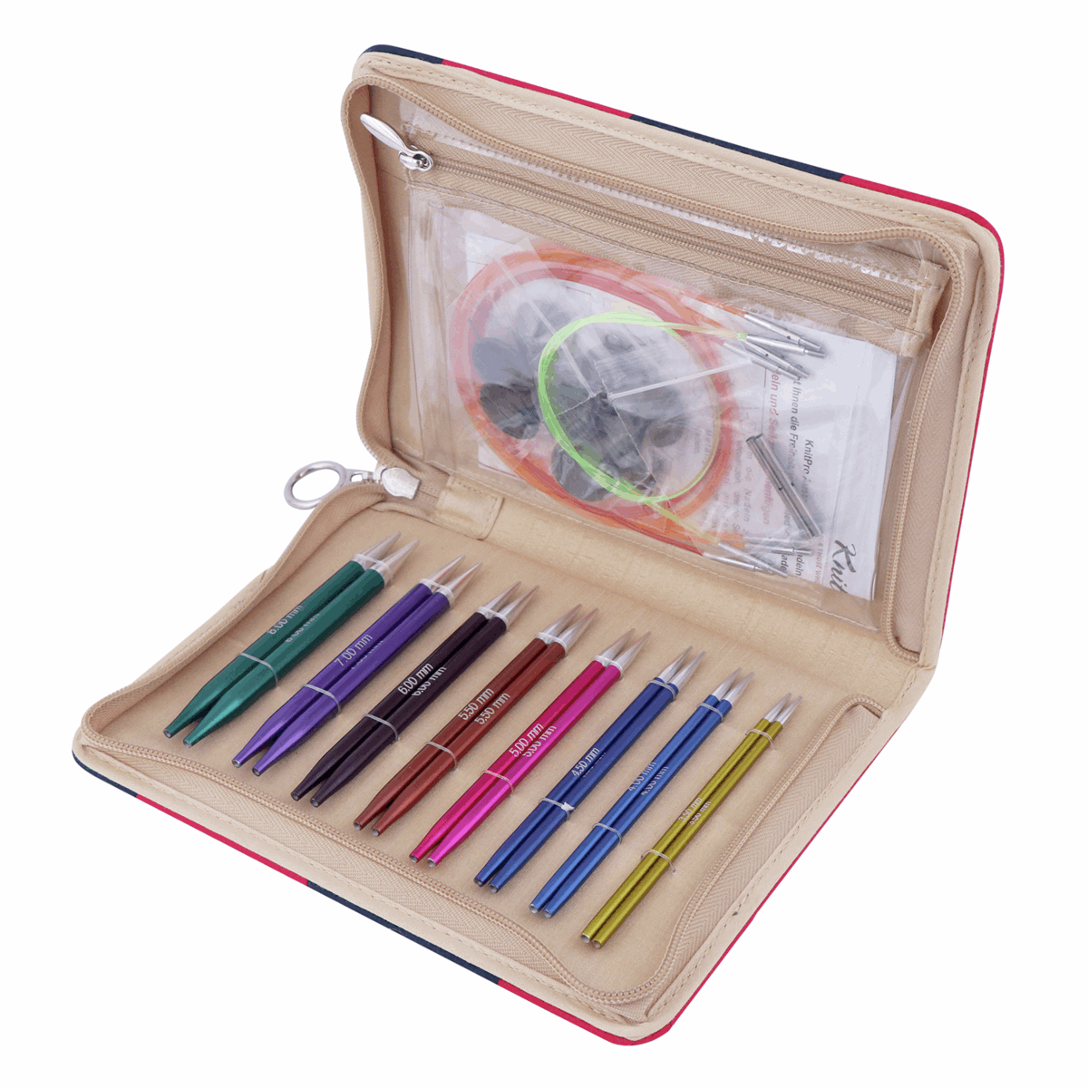 Knit Pro Zing Interchangable Circular Deluxe Set