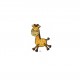 Iron-On Motif - Funny Giraffe