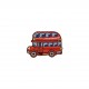 Iron-On Motif - Red Bus