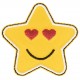 Iron-On Motif - Love Star Emoji