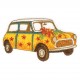 Iron-On Motif - Hippy Car