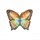 Iron-On Motif - Multi-Coloured Butterfly