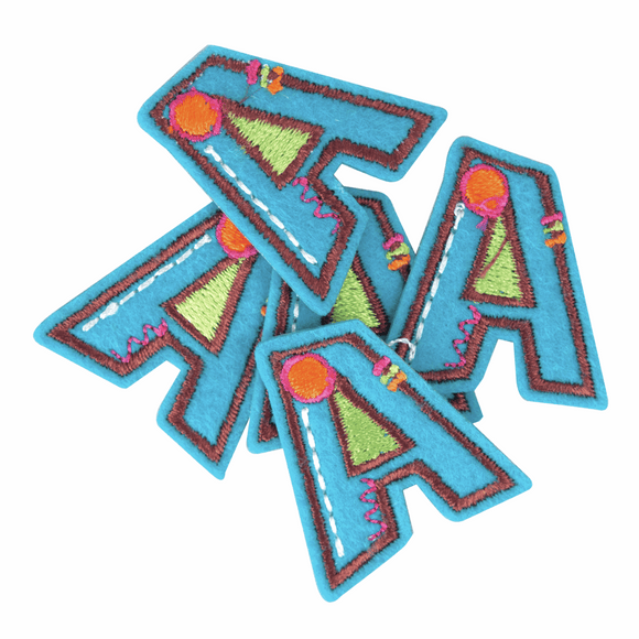 Iron-On Fun Letters - A