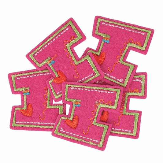 Iron-On Fun Letters - I