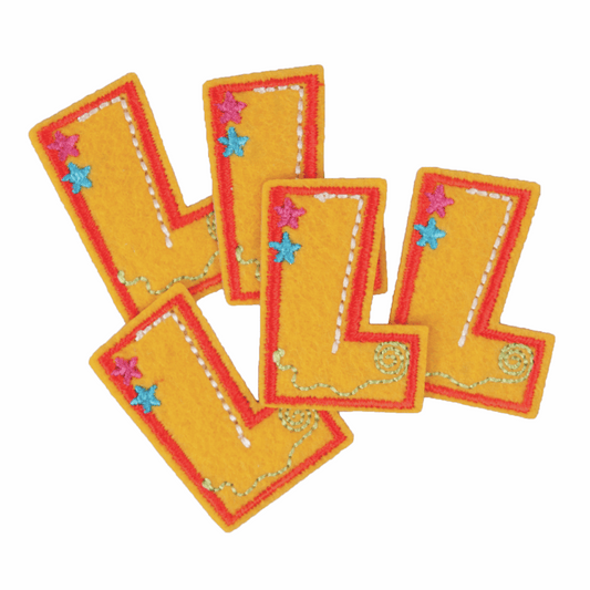 Iron-On Fun Letters - L