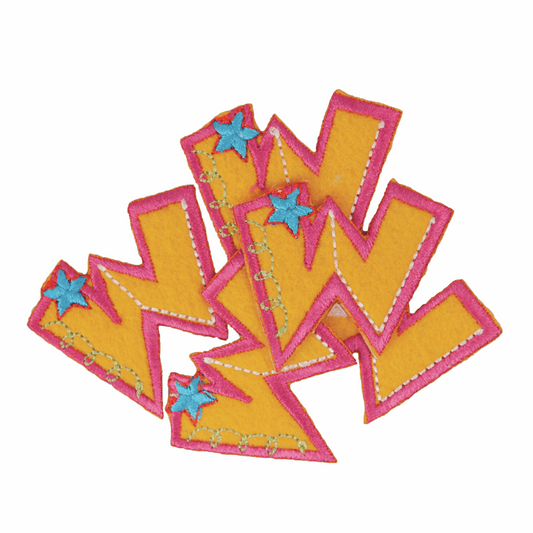 Iron-On Fun Letters - W