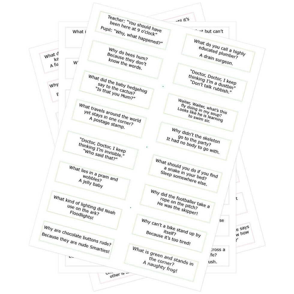 Mottoes & Jokes Pack of 48