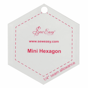 Sew Easy Templates - Mini Hexagon