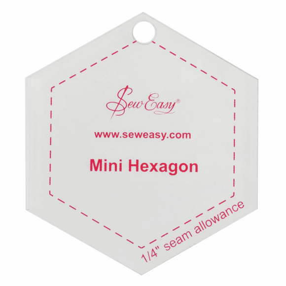 Sew Easy Templates - Mini Hexagon