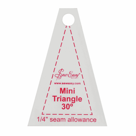 Sew Easy Templates - Mini Triangle 30deg