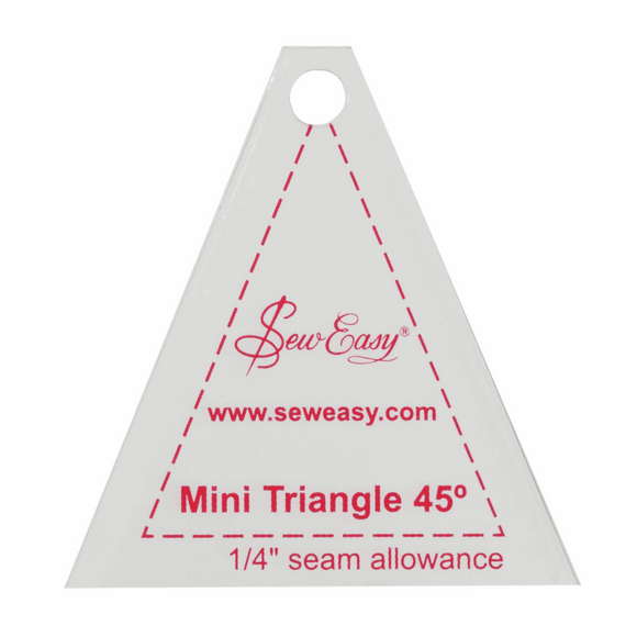 Sew Easy Templates - Mini Triangle 45deg