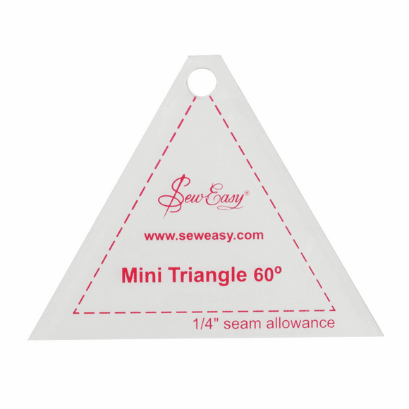 Sew Easy Templates - Mini Triangle 60deg
