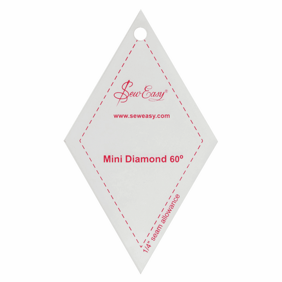 Sew Easy Templates - Mini Diamond 60deg