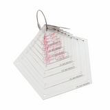 Template Set: Patchwork: Mini Pentagons: 8 Sizes: 0.75 - 3in