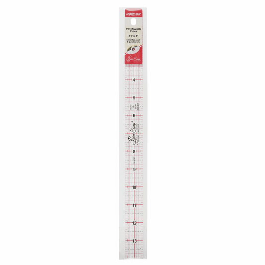 Sew Easy Patchwork Ruler 14" x 1"