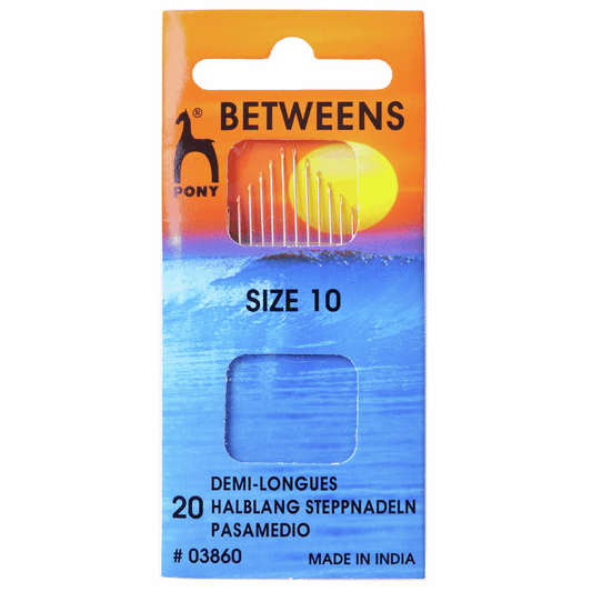 Pony Hand Sewing Needles - BETWEENS 10