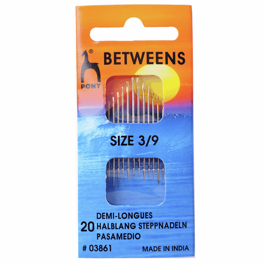 Pony Hand Sewing Needles - BETWEENS 3-9