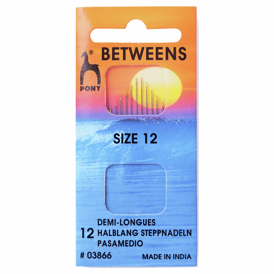 Pony Hand Sewing Needles - BETWEENS 12