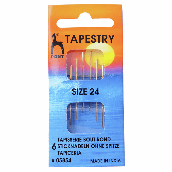 Pony Hand Sewing Needles - TAPESTRY 24