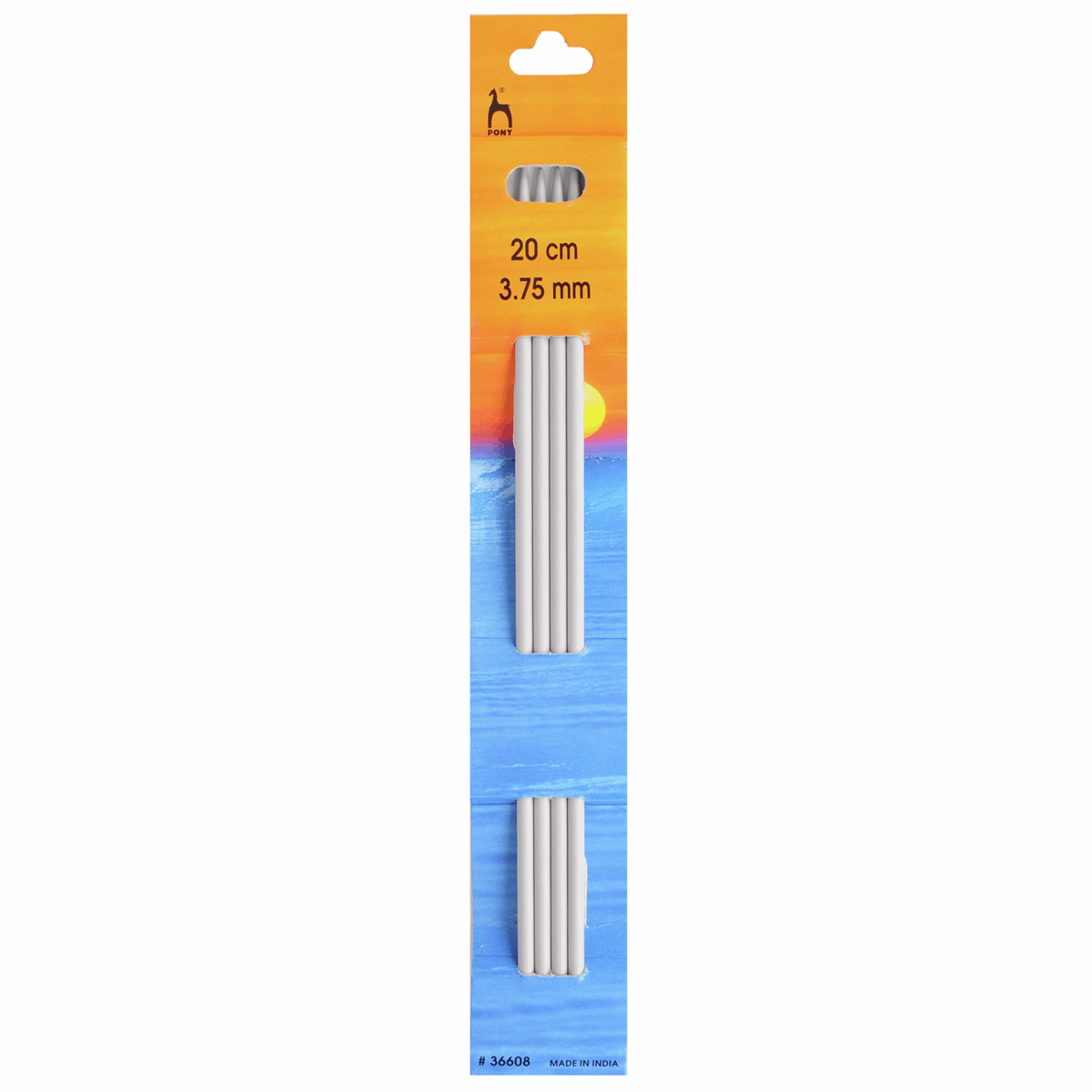 Pony Knitting Pins - Double Ended - Set of 4