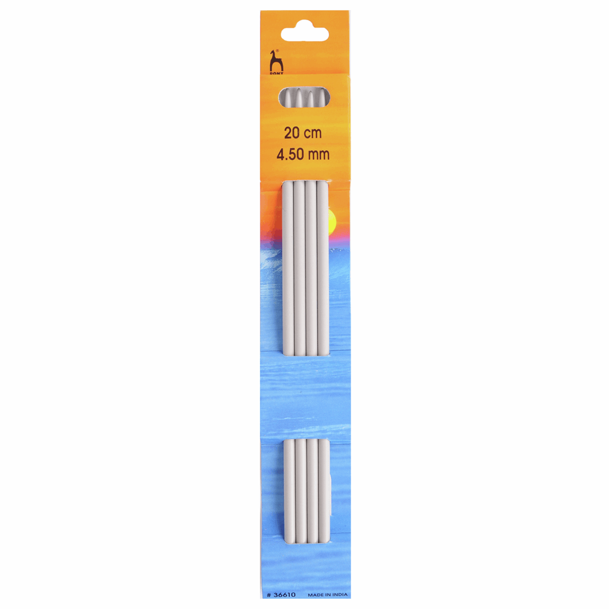 Pony Knitting Pins - Double Ended - Set of 4