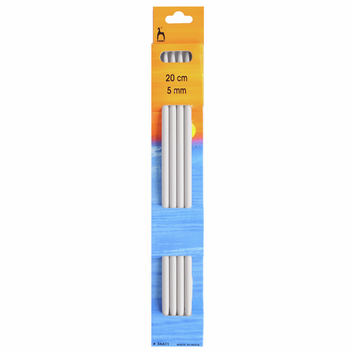 Pony Knitting Pins - Double Ended - Set of 4