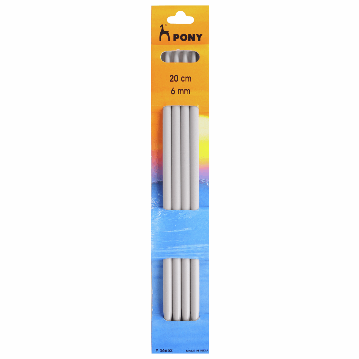 Pony Knitting Pins - Double Ended - Set of 4