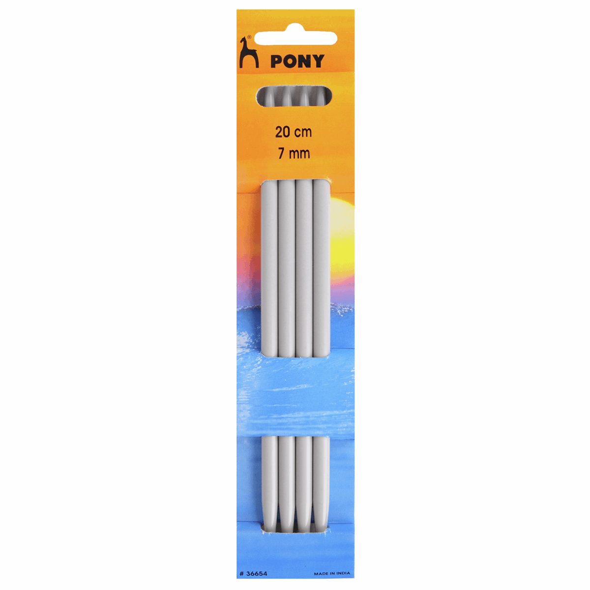Pony Knitting Pins - Double Ended - Set of 4