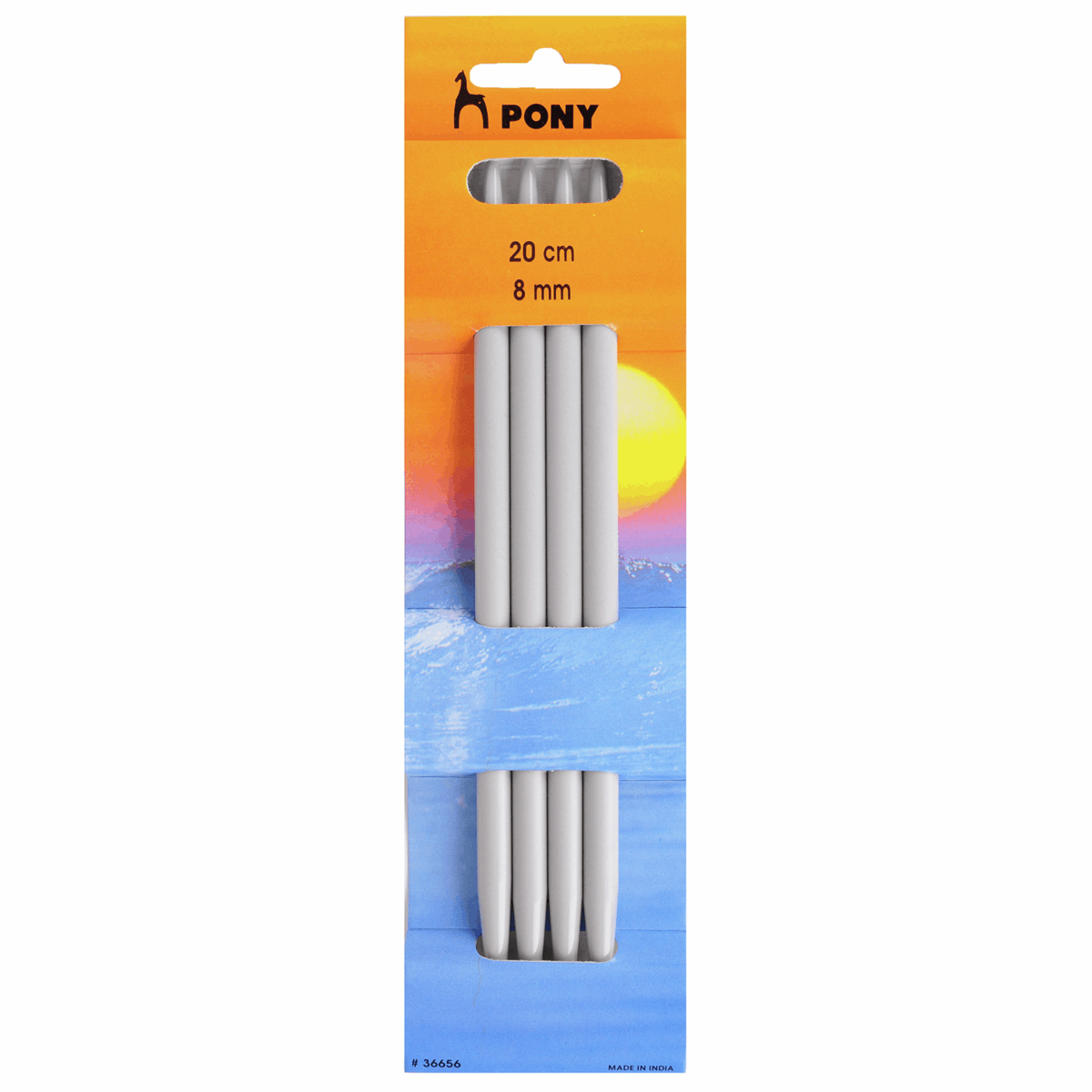 Pony Knitting Pins - Double Ended - Set of 4