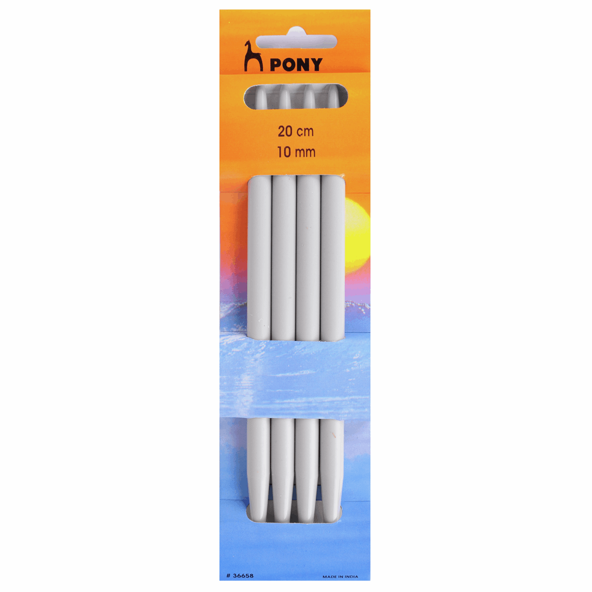 Pony Knitting Pins - Double Ended - Set of 4