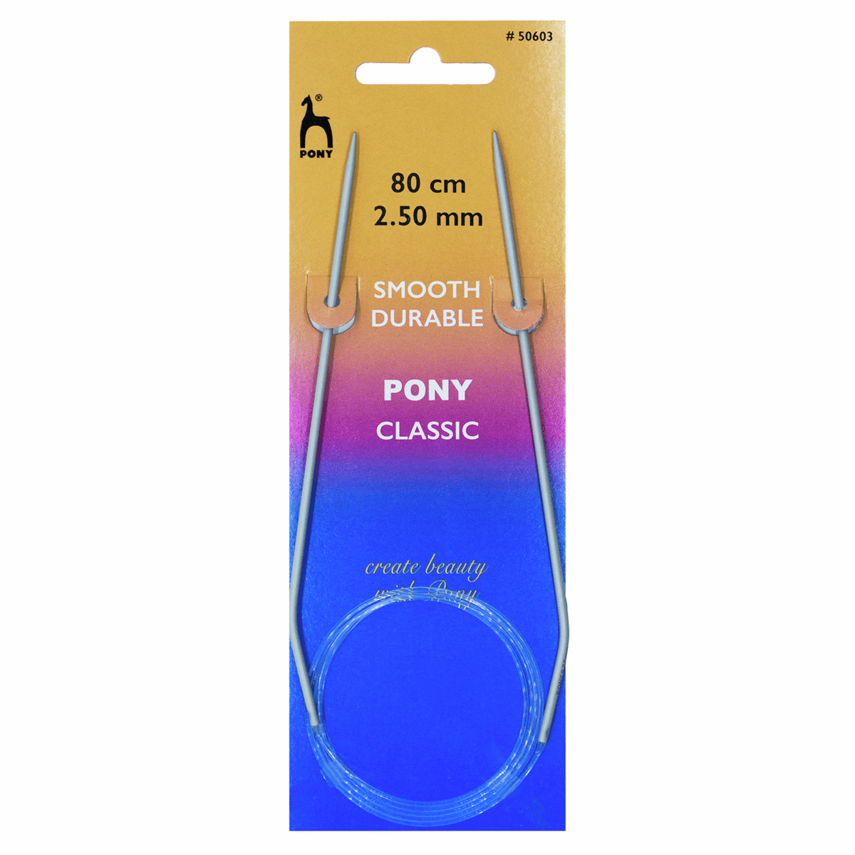 Pony Fixed Circular Knitting Needles
