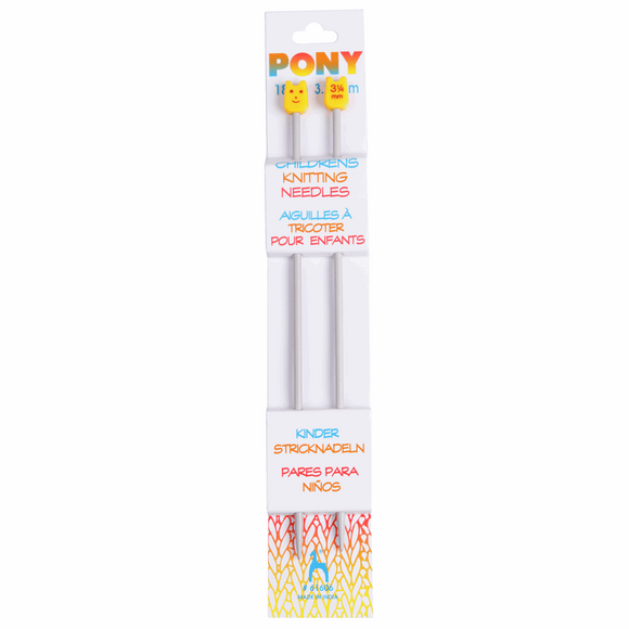 Pony Childrens Single Ended Knitting Pins