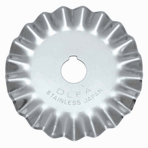 Olfa Replacement Rotary Blade - Pinking