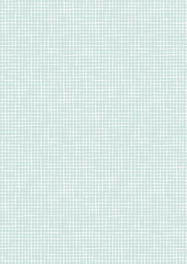 Lewis & Irene Bella & Bear - Pale Blue Check