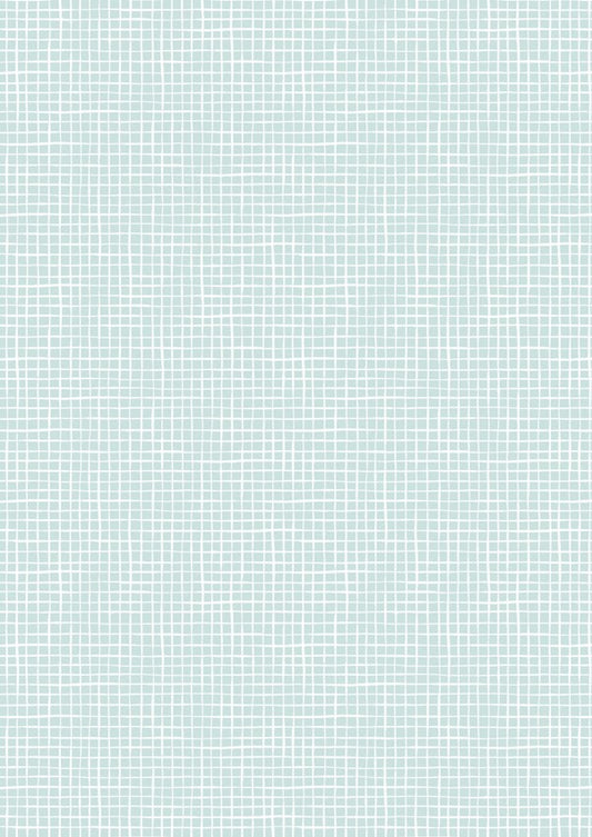 Lewis & Irene Bella & Bear - Pale Blue Check