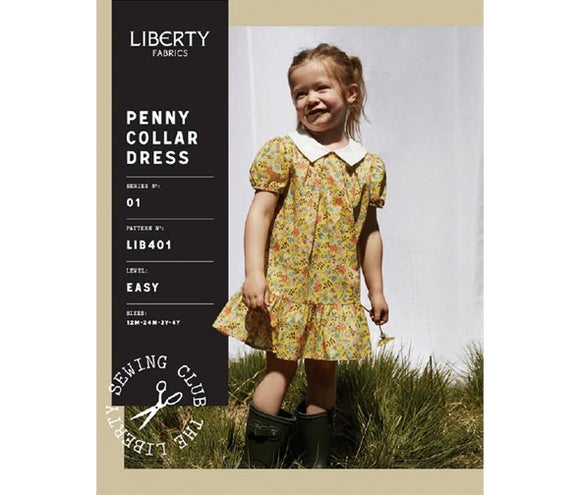 Liberty Dress Pattern - Penny Collar Dress