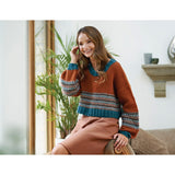 WYS Re:Treat Galina Slip Stitch Sweater Pattern