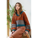 WYS Re:Treat Galina Slip Stitch Sweater Pattern