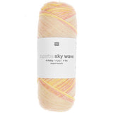Rico Design - Superba Sky Wave 4 Ply Sock Yarn - 6 Colours