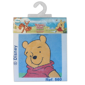 DISNEY Winnie The Pooh Half Cross Stitch Kit